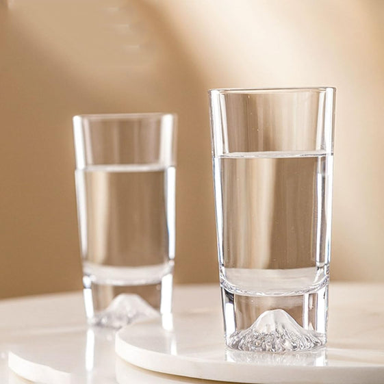 Clear Wine Short Glass Whiskey Glasses Set of 6 - Califora