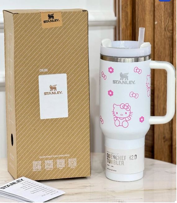 Stanley X Hello Kitty Quencher 40oz White