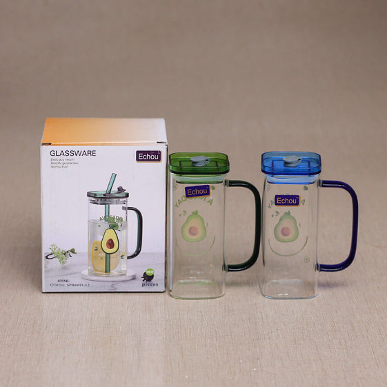 Juice Glass Sipper Mug Set of 2 - Califora