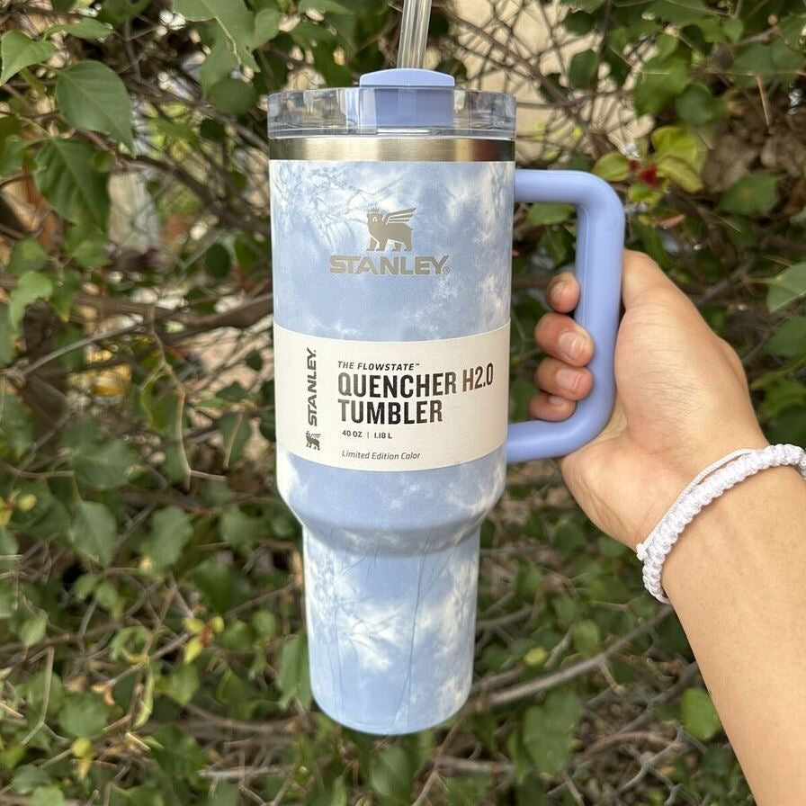 Stanley Adventure Quencher Travel Tumbler 40oz - OCEAN TIEDYE - Califora