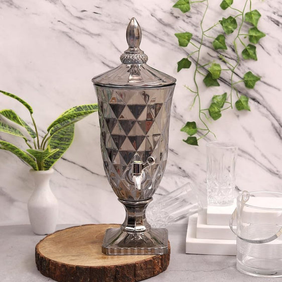 Glossy Smoke Juice & Water Dispenser - Califora