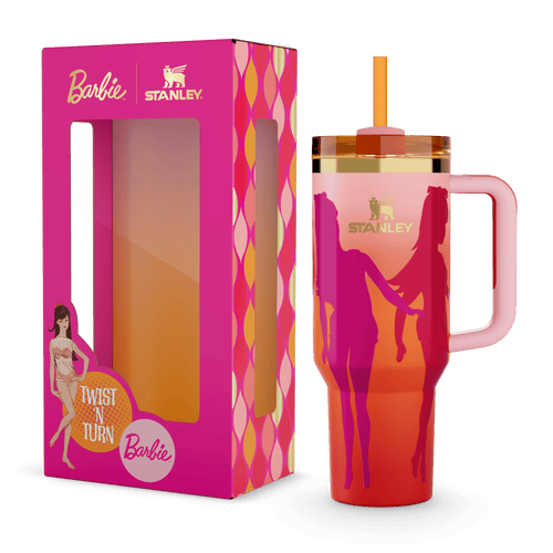 Stanley Quencher Tumbler – 40oz – BARBIE™ ’60 TWIST ‘N TURN - Califora