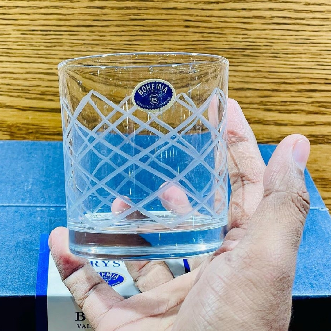 BOHEMIA Premium Crystal Glass - 06 Pcs Set