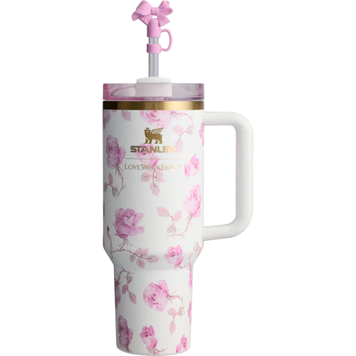 Stanley x Loveshackfancy Quencher 40oz - Ribbon Rosa  - Califora