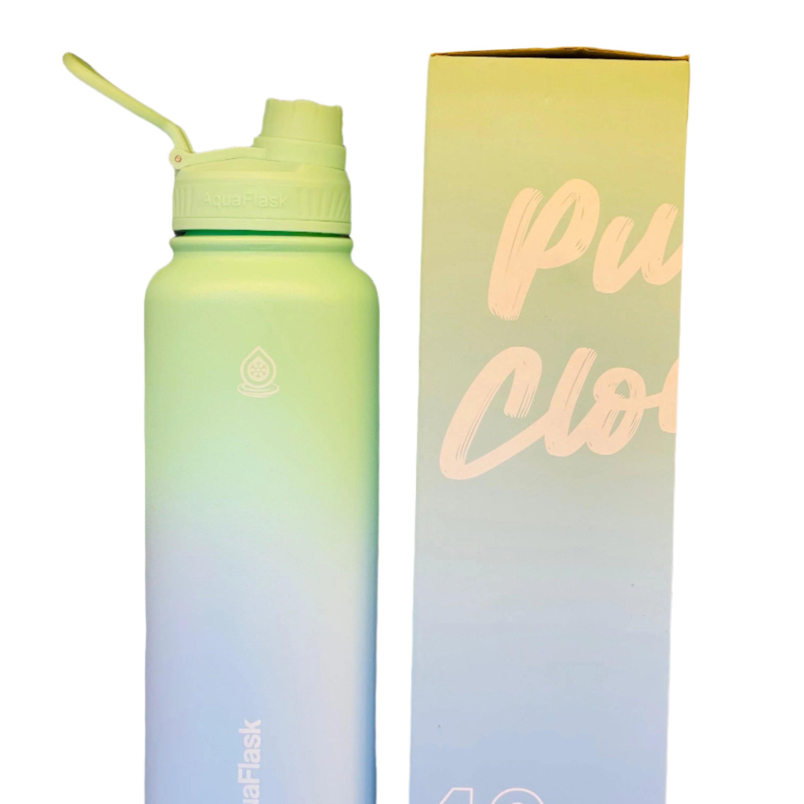 AquaFlask Bottle Dream Collection (40oz) - Puffy Clouds